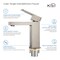 Kibi Cubic Single Handle Bathroom Vanity Sink Faucet KBF1002BN - alternate 4